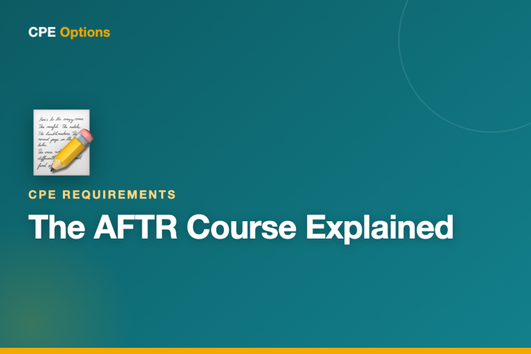 AFTR Course Explained: 6-Hour Refresher & Exam Guide