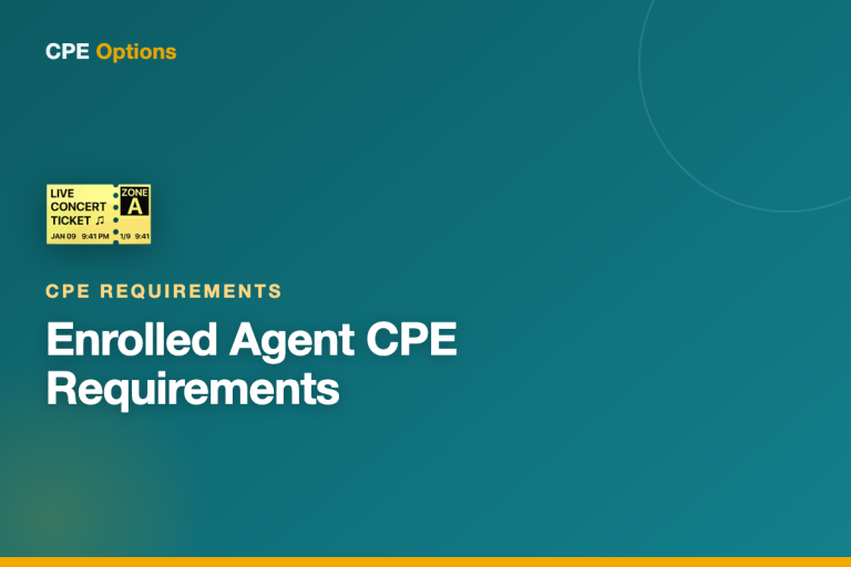Enrolled Agent CPE Requirements 2026: Hours & Ethics
