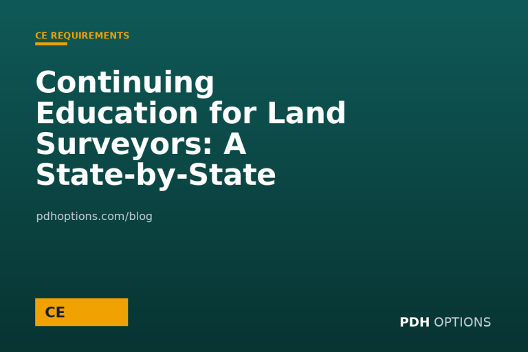 Continuing Education for Land Surveyors: A State-by-State Overview — CPE Options