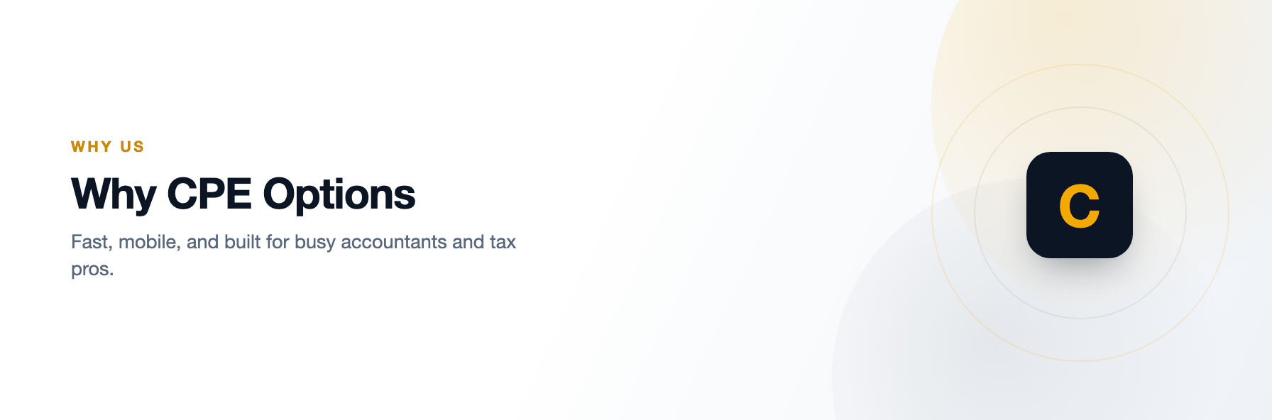 Why Choose CPE Options