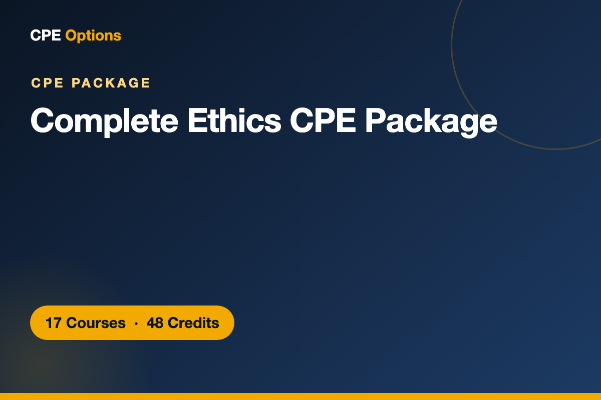 Complete Ethics CPE Package