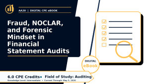 Fraud, NOCLAR, and Forensic Mindset in Financial Statement A