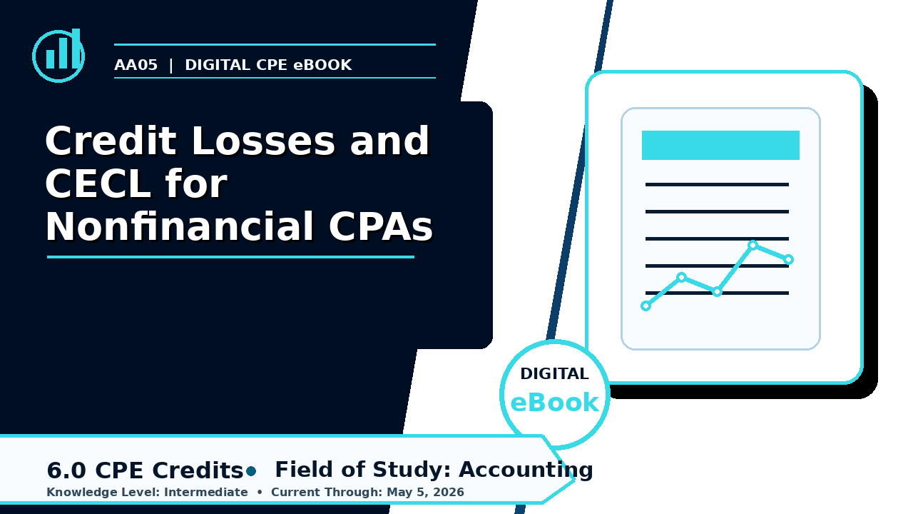 Credit Losses and CECL for Nonfinancial CPAs