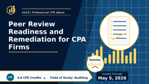 Peer Review Readiness and Remediation for CPA Firms