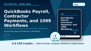 QuickBooks Payroll, Contractor Payments, and 1099 Workflows