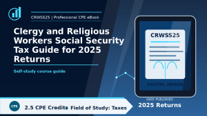 Clergy and Religious Workers Social Security Tax Guide for 2