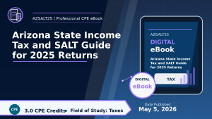 Arizona State Income Tax and SALT Guide for 2025 Returns - F