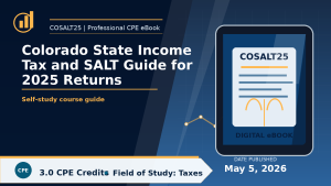 Colorado State Income Tax and SALT Guide for 2025 Returns -