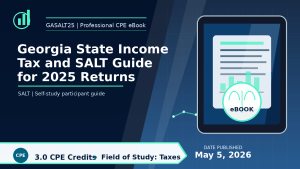 Georgia State Income Tax and SALT Guide for 2025 Returns - F