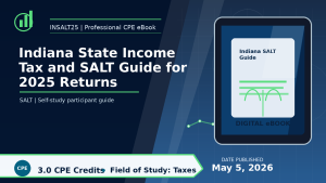 Indiana State Income Tax and SALT Guide for 2025 Returns - F