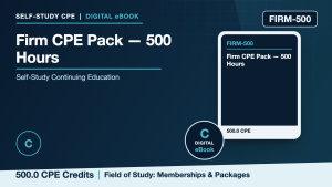 Firm CPE Pack — 500 Hours