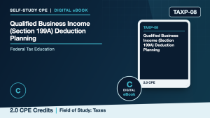 Qualified Business Income (Section 199A) Deduction Planning