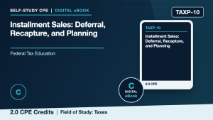 Installment Sales: Deferral, Recapture, and Planning