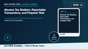 Abusive Tax Shelters, Reportable Transactions, and Preparer Risk