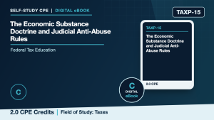 The Economic Substance Doctrine and Judicial Anti-Abuse Rules