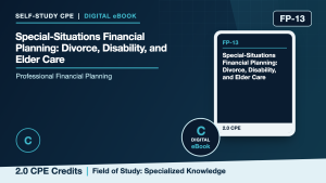Special-Situations Financial Planning: Divorce, Disability, and Elder Care