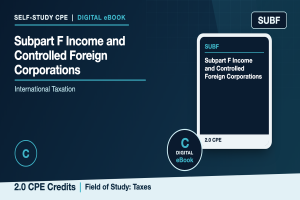 Subpart F Income and Controlled Foreign Corporations