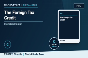 The Foreign Tax Credit