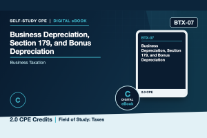 Business Depreciation, Section 179, and Bonus Depreciation