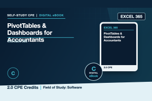 Microsoft Excel 365: PivotTables & Dashboards for Accountants