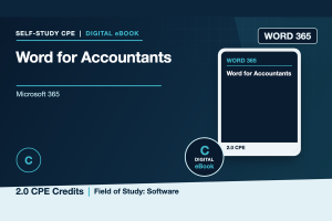 Microsoft Word 365 for Accountants