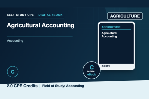 Agricultural Accounting for Farms and Ranches