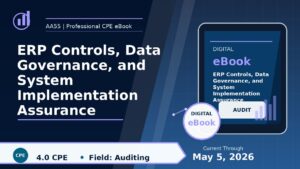 ERP Controls, Data Governance, and System Implementation Assurance — CPE course eBook cover